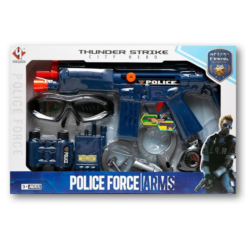 Thunder Strike Police Force Arms Equipement with Gun - P014A - Image 1